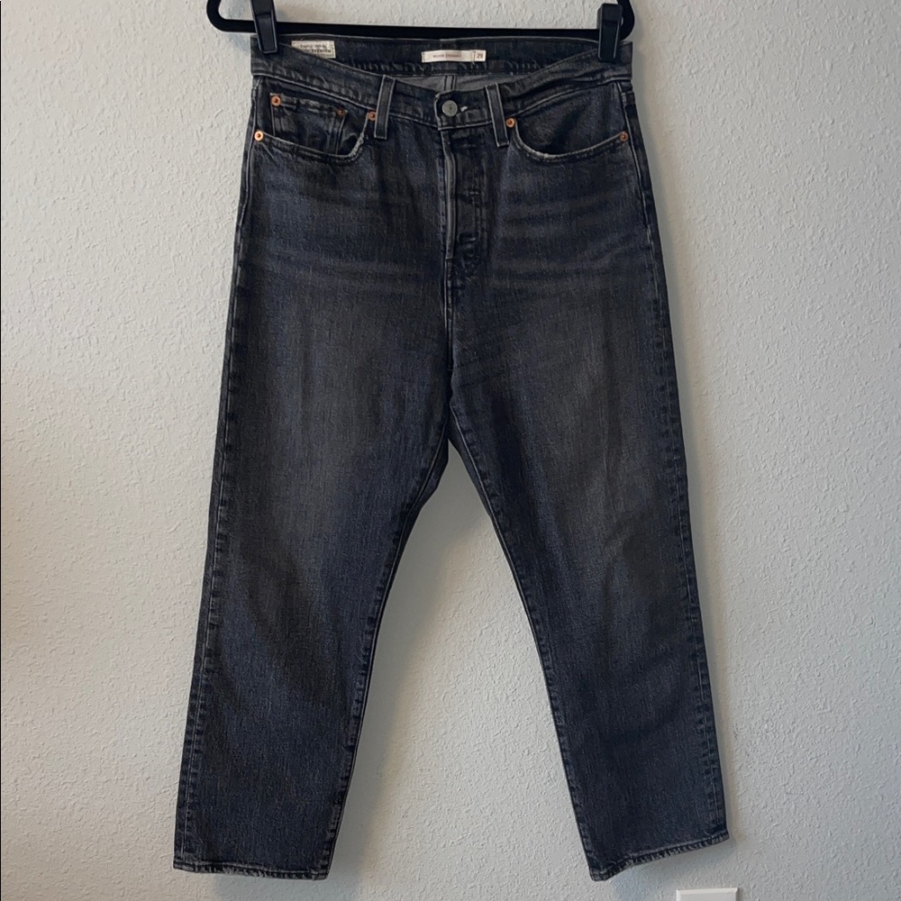 Levi's Wedgie Straight Crop Jeans